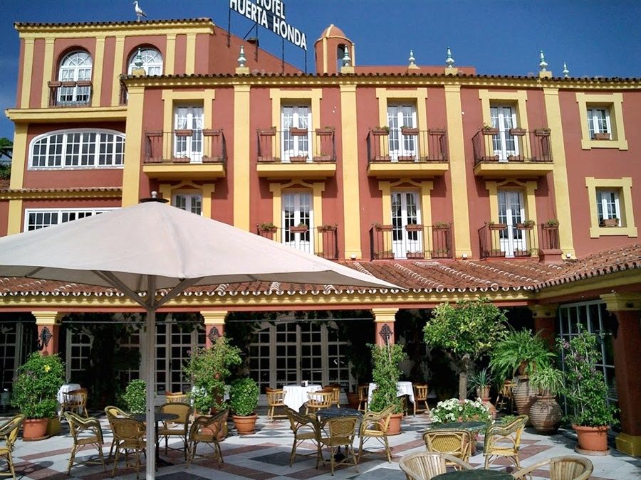 Hotel Huerta Honda Zafra Exterior foto